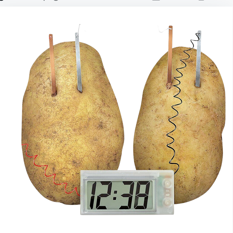 Green Science Potato Clock