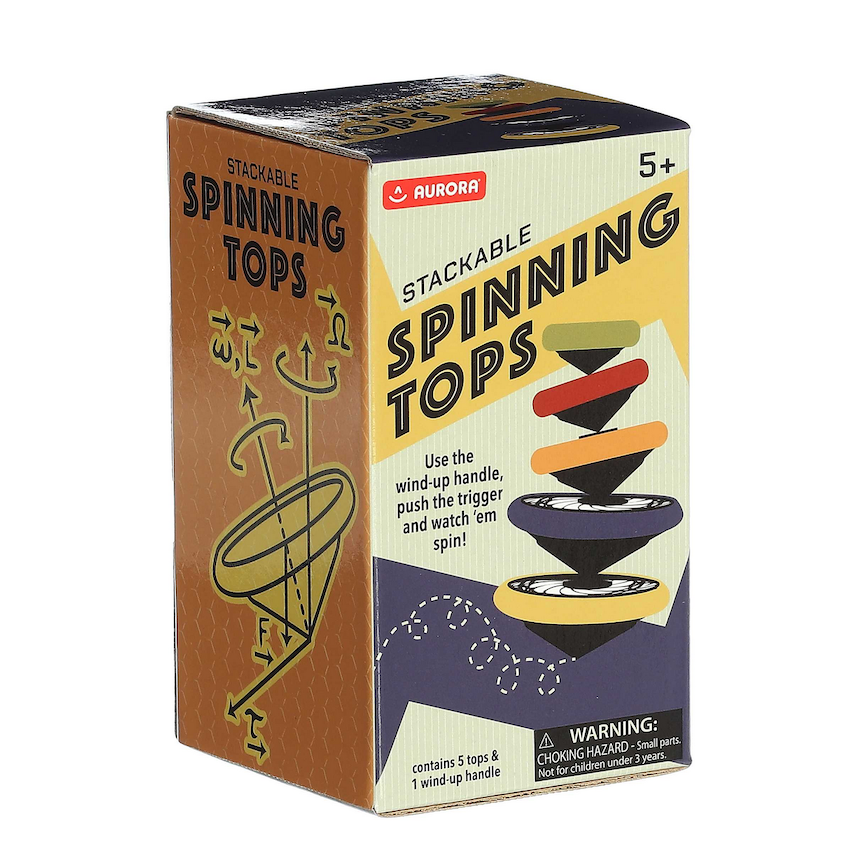 Stackable Spinning Tops