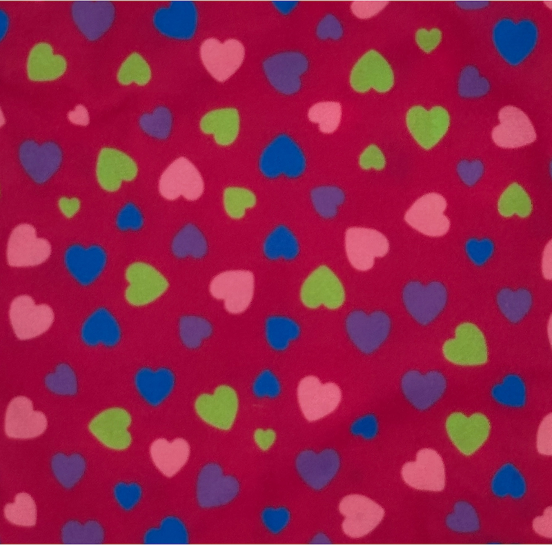 Pink Hearts Baby Paper