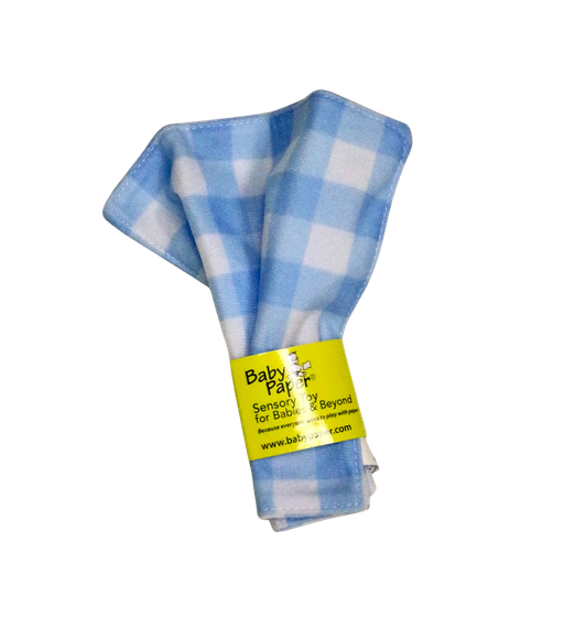 Blue Gingham Baby Paper