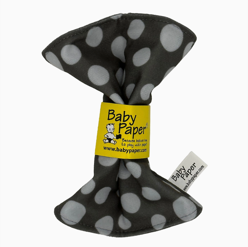 Gray Dot Baby Paper