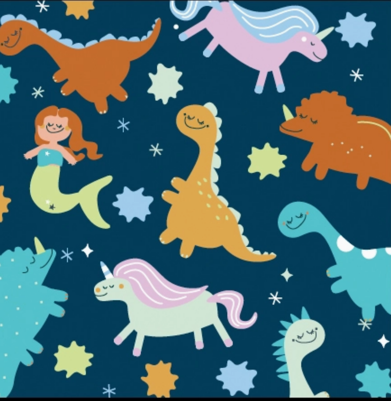 Mythical Creatures Baby Paper