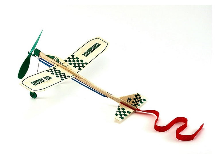 Balsa Propeller Powered Airplane