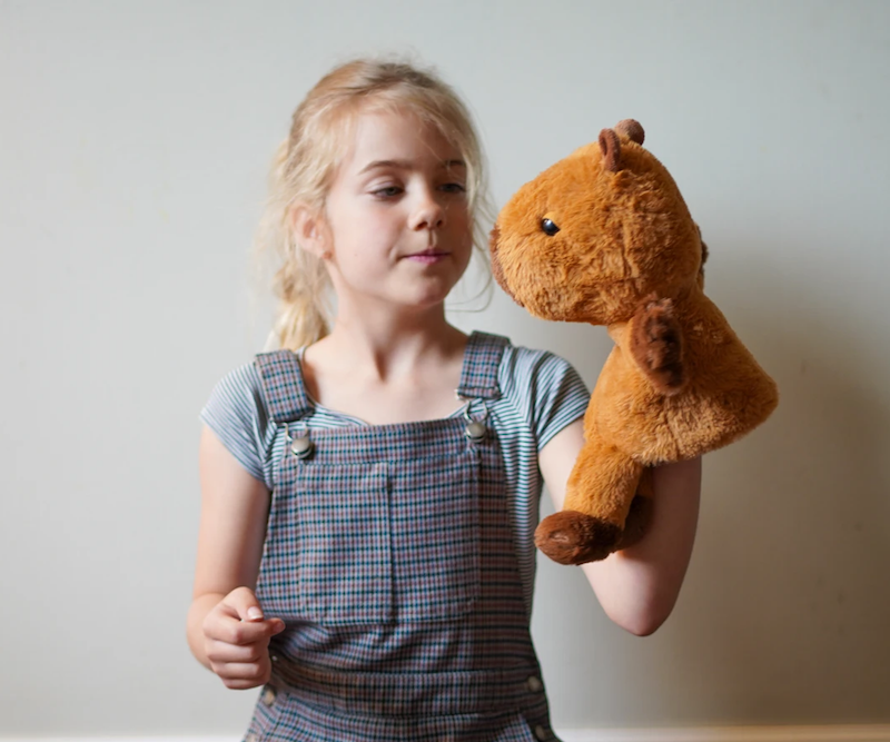 Barley Capybara Puppet