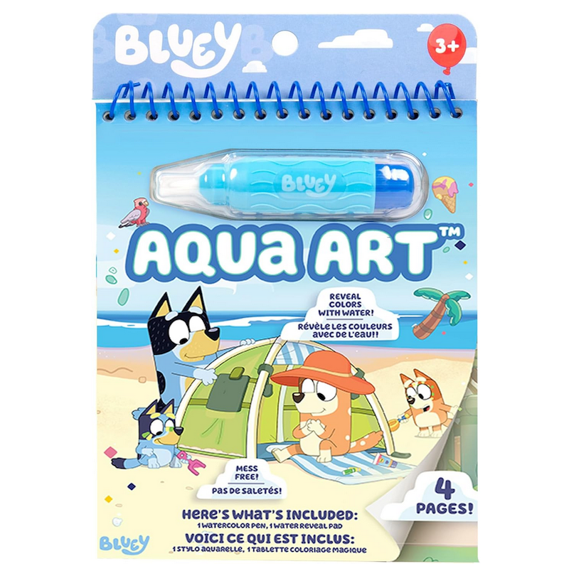 Bluey Aqua Art