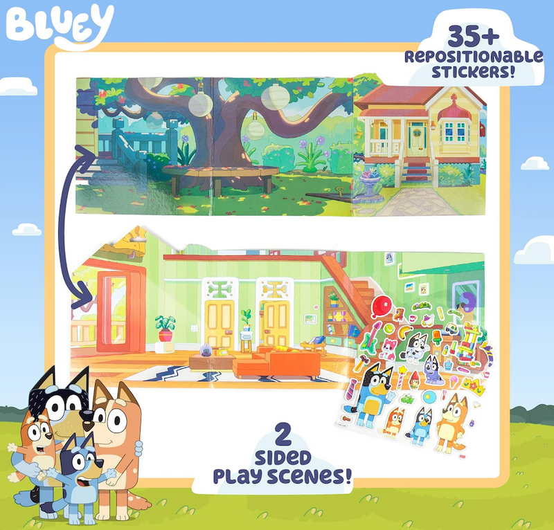 Bluey Sticker & Activity Playset