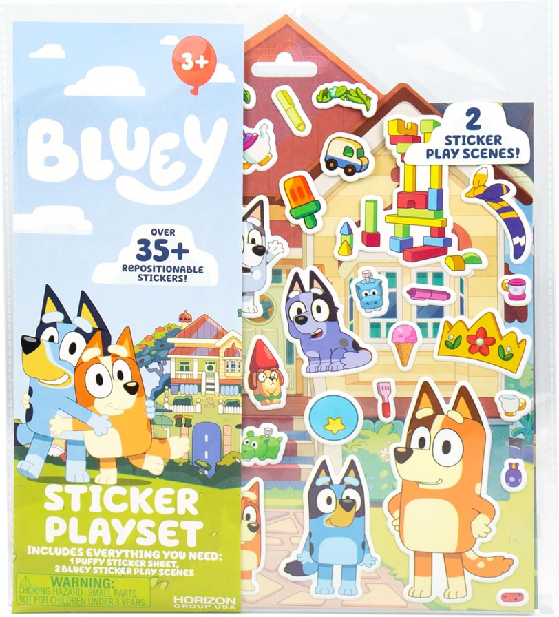 Bluey Sticker & Activity Playset