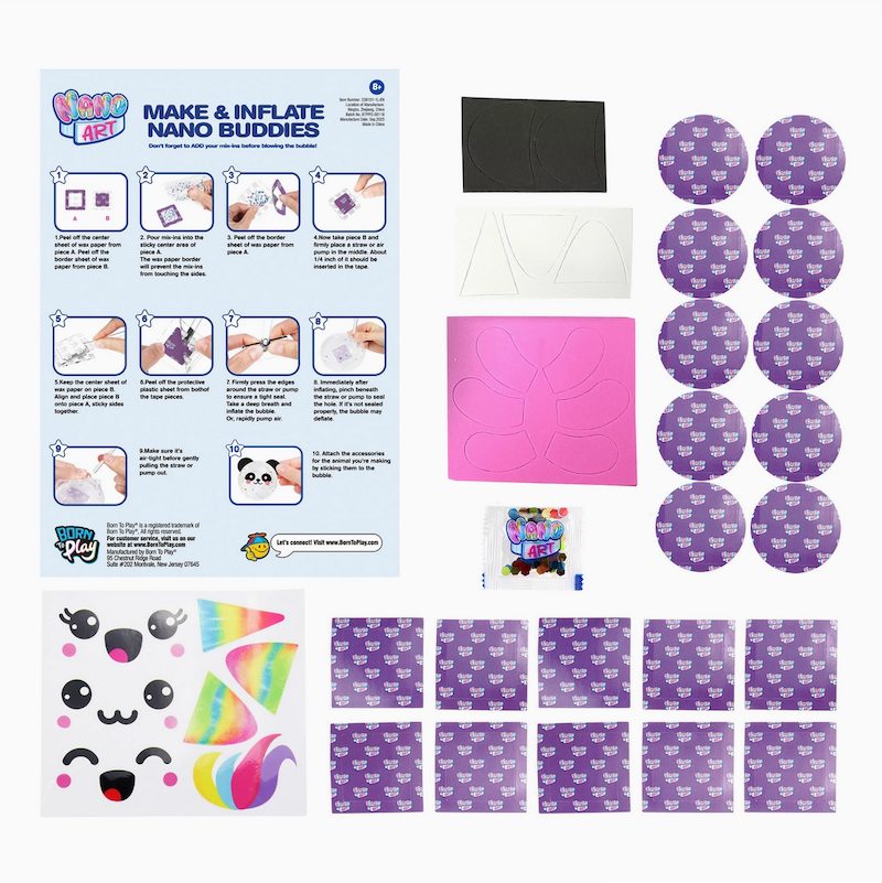 Make & Inflate Nano Buddies