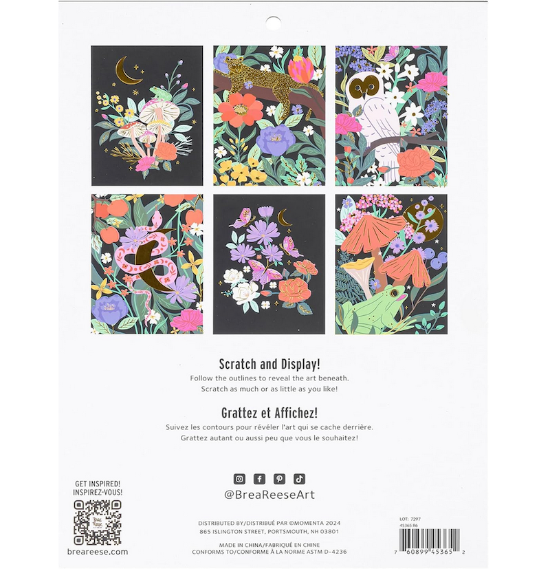 Mythical Animals Scratch Art Pad