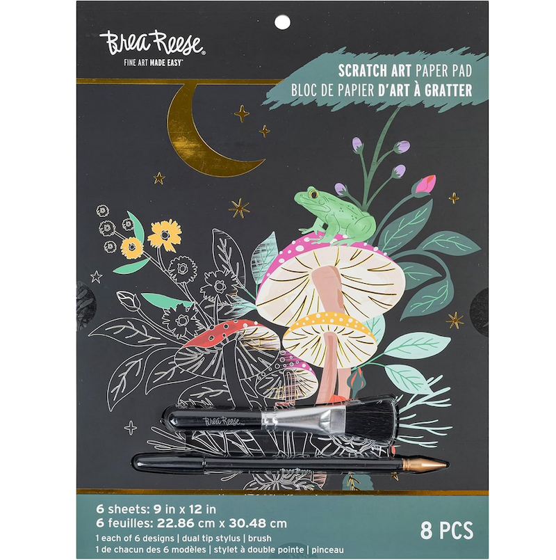 Mythical Animals Scratch Art Pad