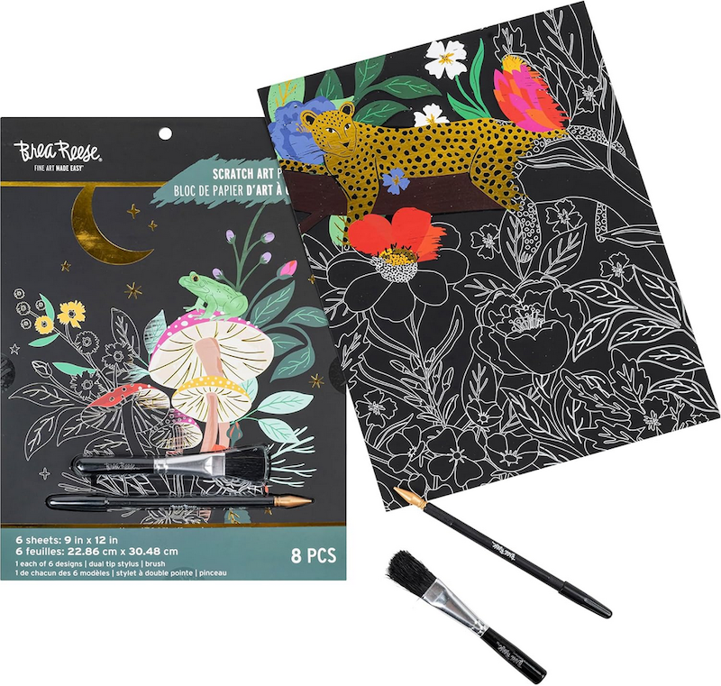 Mythical Animals Scratch Art Pad