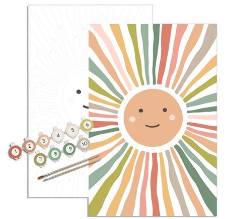 Petite Artisan Smiley Sunshine Paint by Number Kit