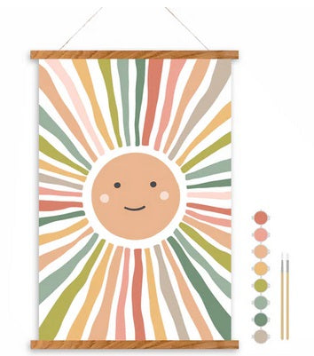 Petite Artisan Smiley Sunshine Paint by Number Kit