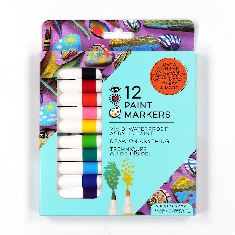 12 Paint Markers