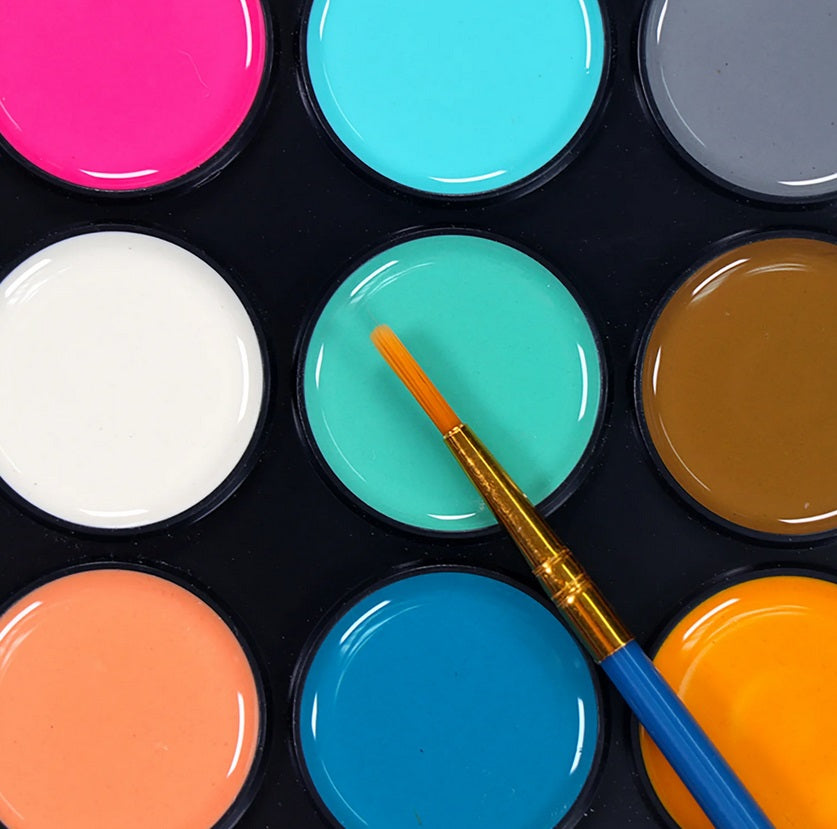 28 Bold + Bright Watercolors