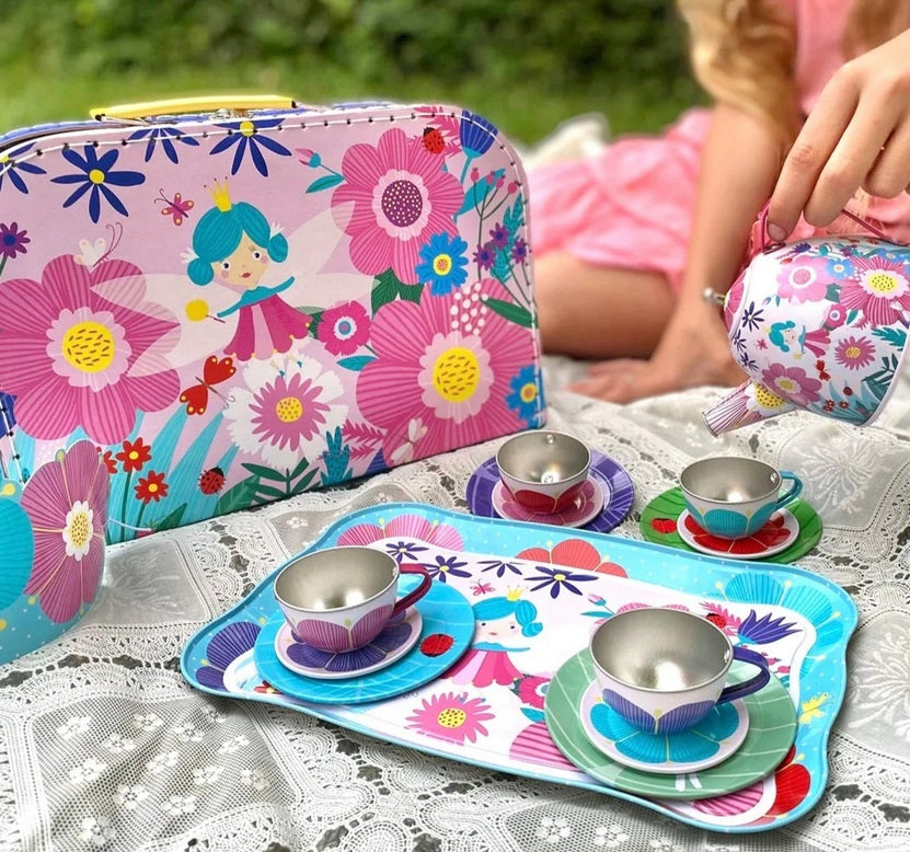 Flower Fairy Tin Tea Set