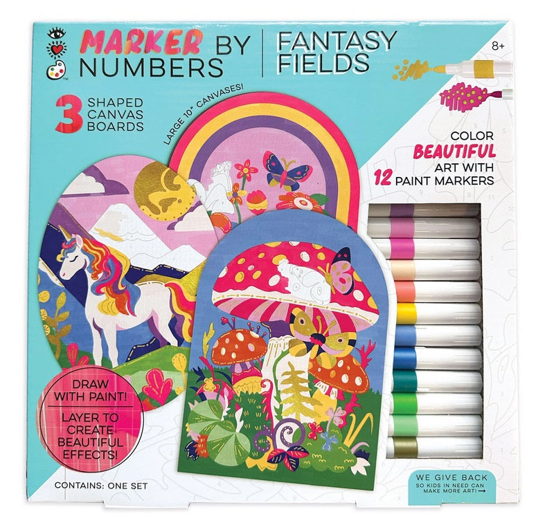 Marker By Numbers - Fantasy Fields