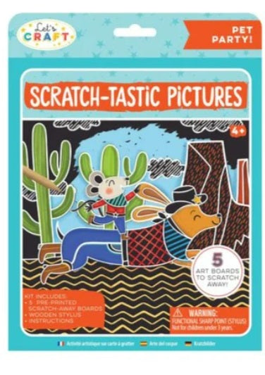 Scratch-Tastic Pictures: Pet Party!