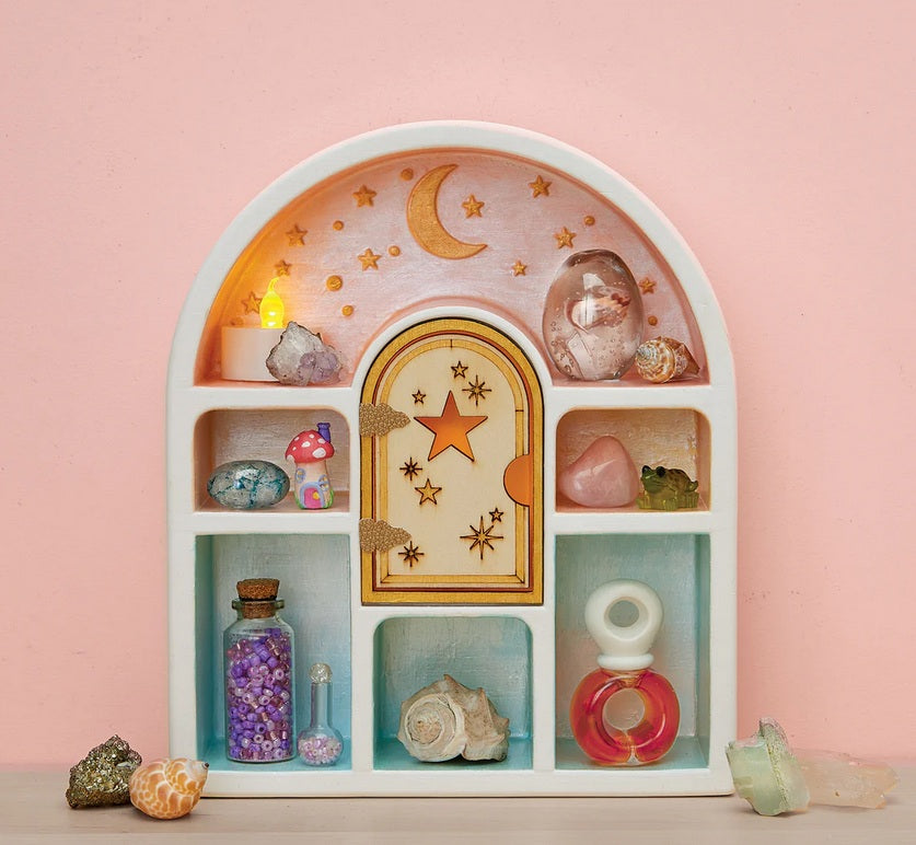 Wish Craft Paint A Curio Shelf Kit