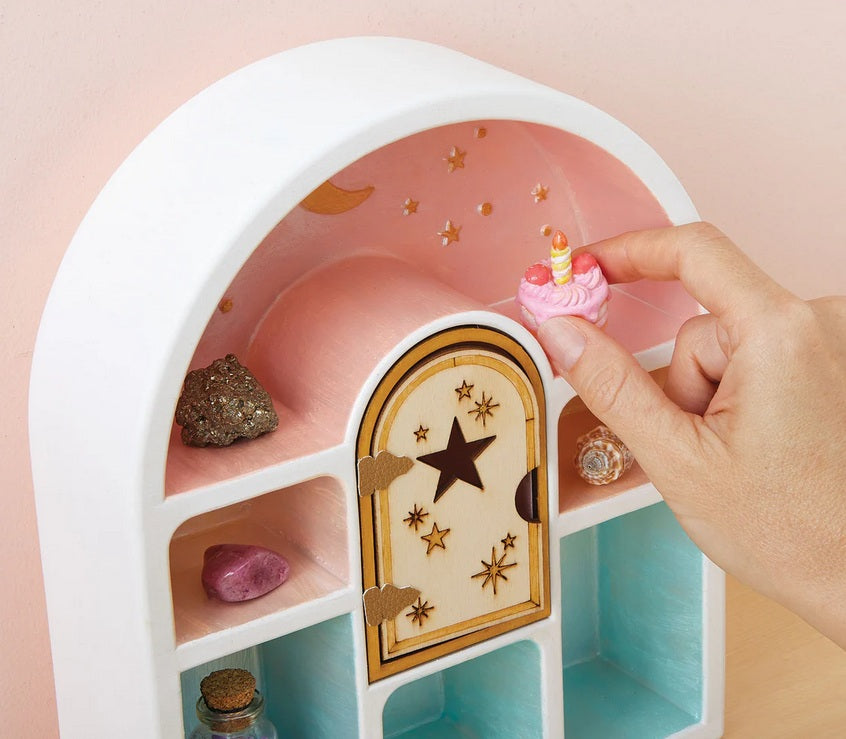 Wish Craft Paint A Curio Shelf Kit