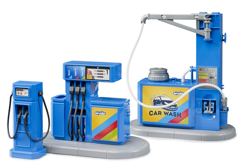 Gas Station with Car Wash