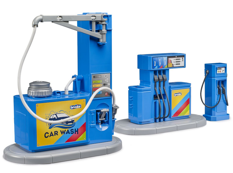 Gas Station with Car Wash