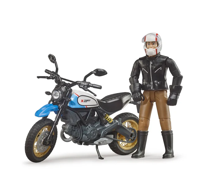 Scrambler Ducati Desert Sled w Driver