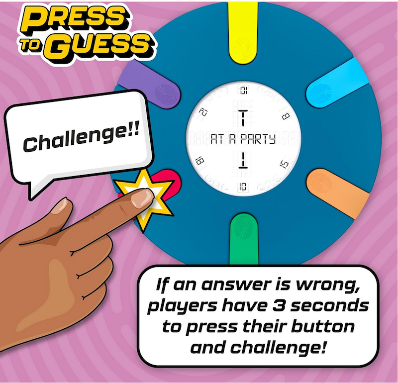 Press to Guess Electronic Party Game