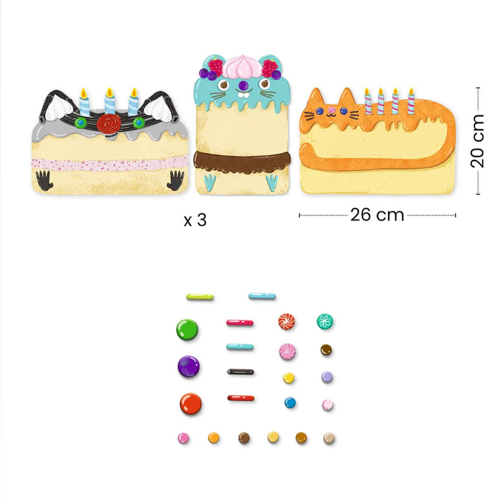 Cakes & Sweets Mosaic Craft Kit