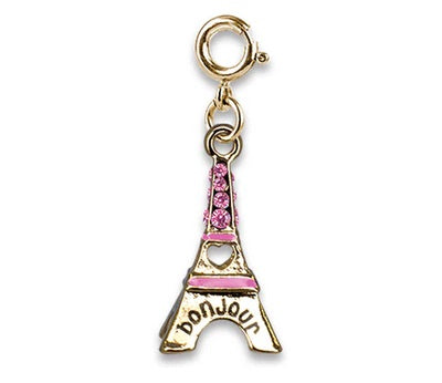 Gold Eiffel Tower Charm