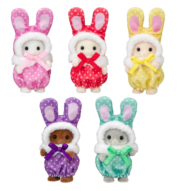 Cutie Collectibles - Colorful Bunny Costume Babies Blind Bag