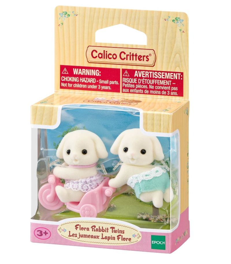 Flora Rabbit Twins