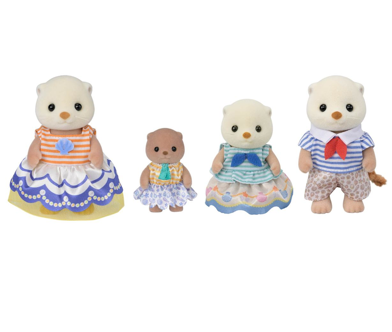 Sea Otter Family