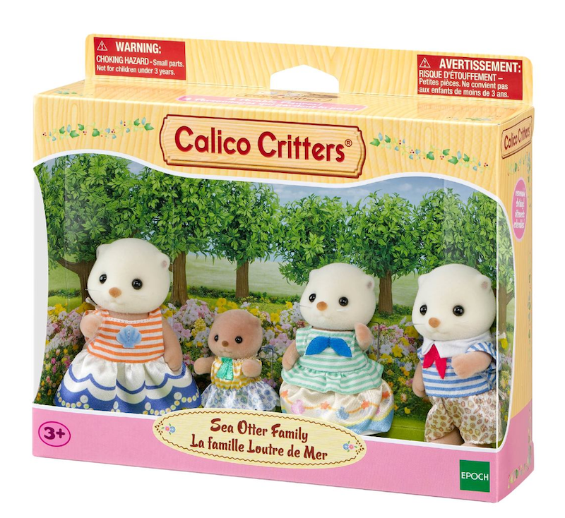 Sea Otter Family