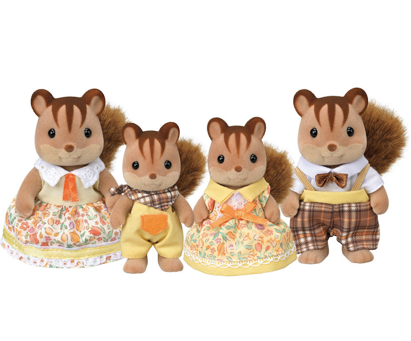 Walnut Squirrel Family