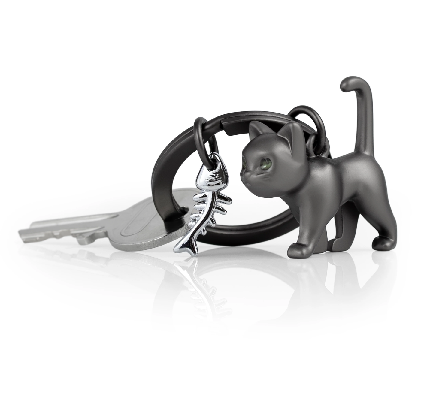 Black Cat Keychain