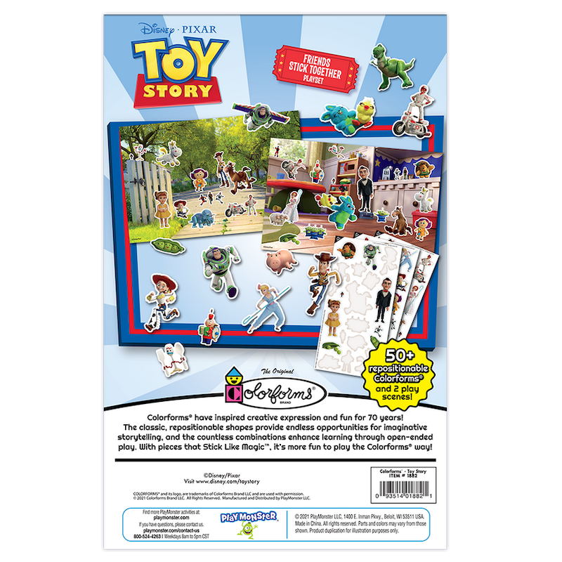 Colorforms Disney Toy Story Box Set
