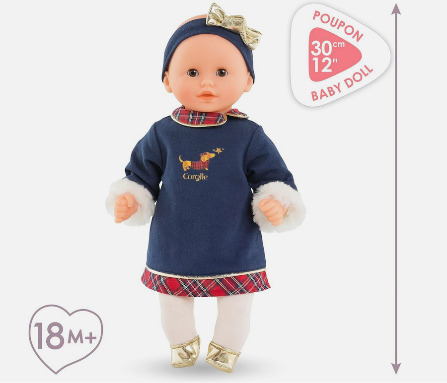 Bebe Calin Margaux Corolle Holidays Doll