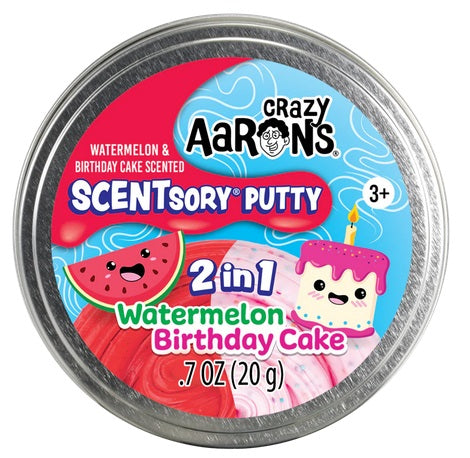 Scentsory 2in1 Watermelon/Birthday Cake Putty