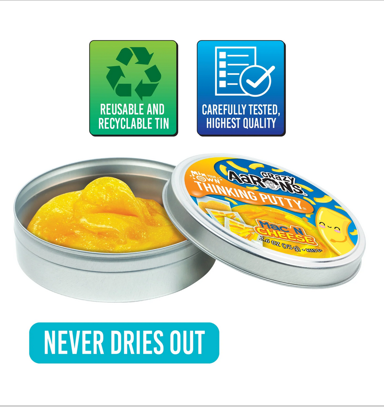 Mac N Cheese Thinking Putty