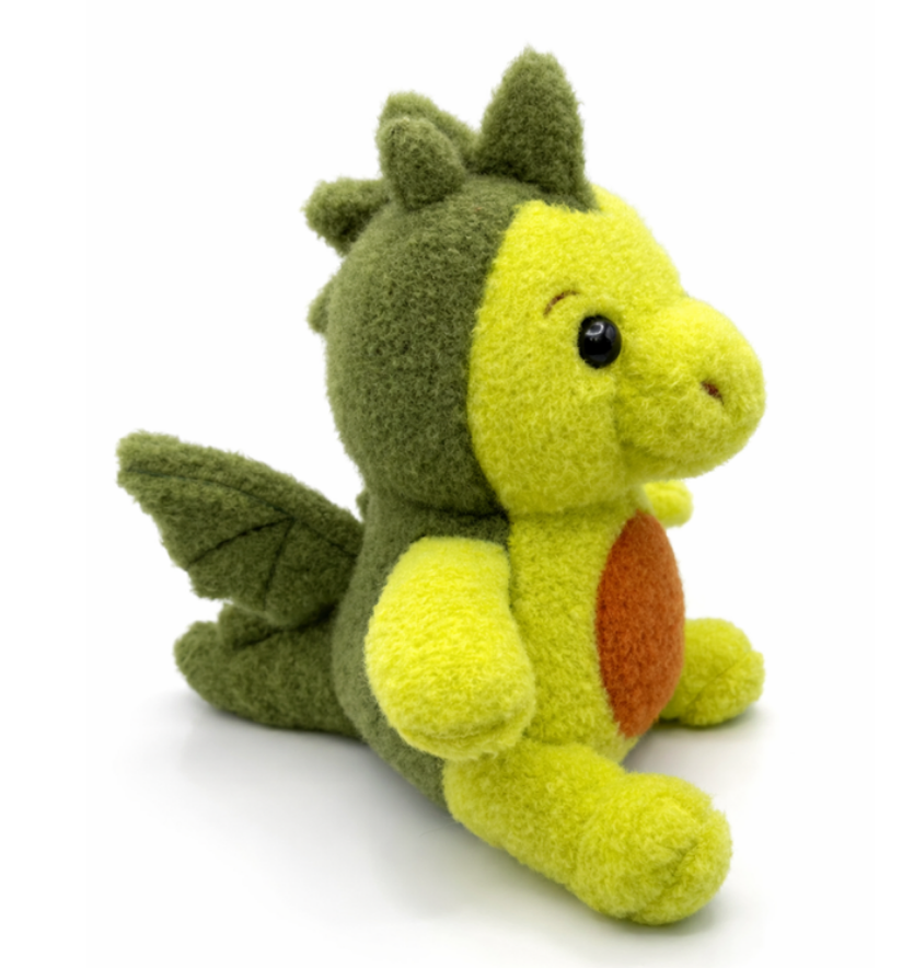 Creaturekin Avocado Dragon Plush