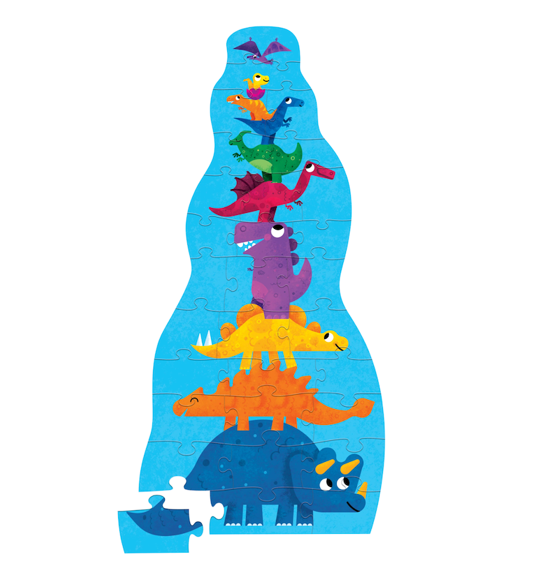 Dinosaur 30 Pc Super Duper Tall Puzzle