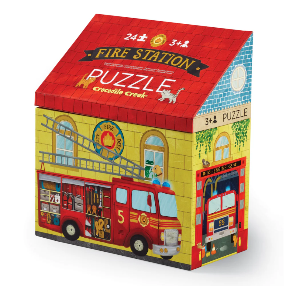 Fire House 24 Pc Puzzle