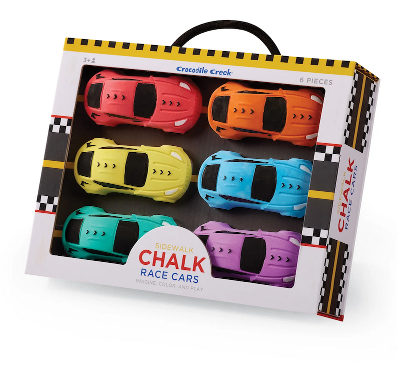 Race Cars Chalk Set