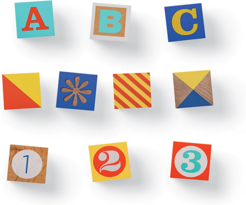 ABC/123 Wood Blocks
