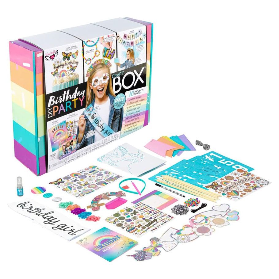 DIY Birthday Party Ultimate Craft Box