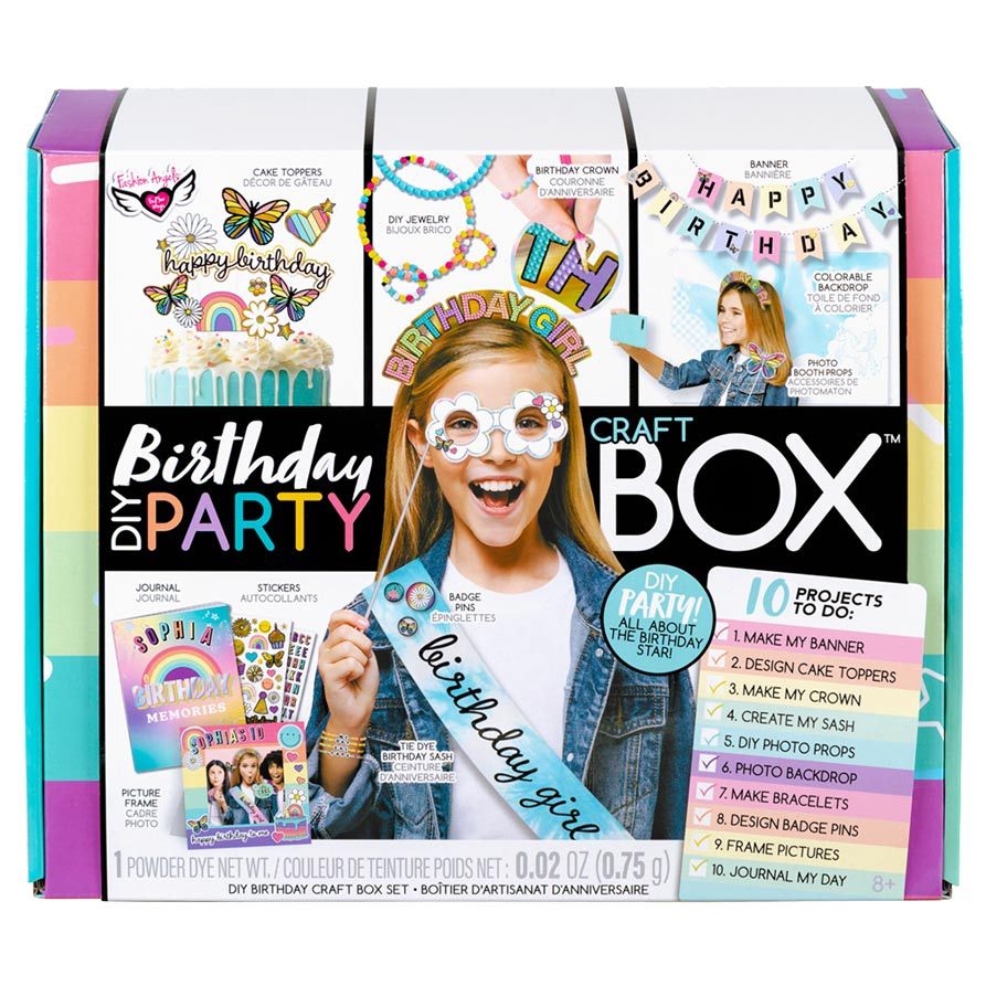 DIY Birthday Party Ultimate Craft Box