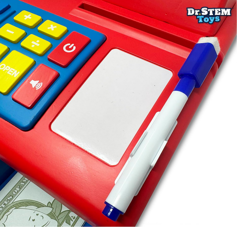 Dr. STEM Toys Solar-Powered Cash Register