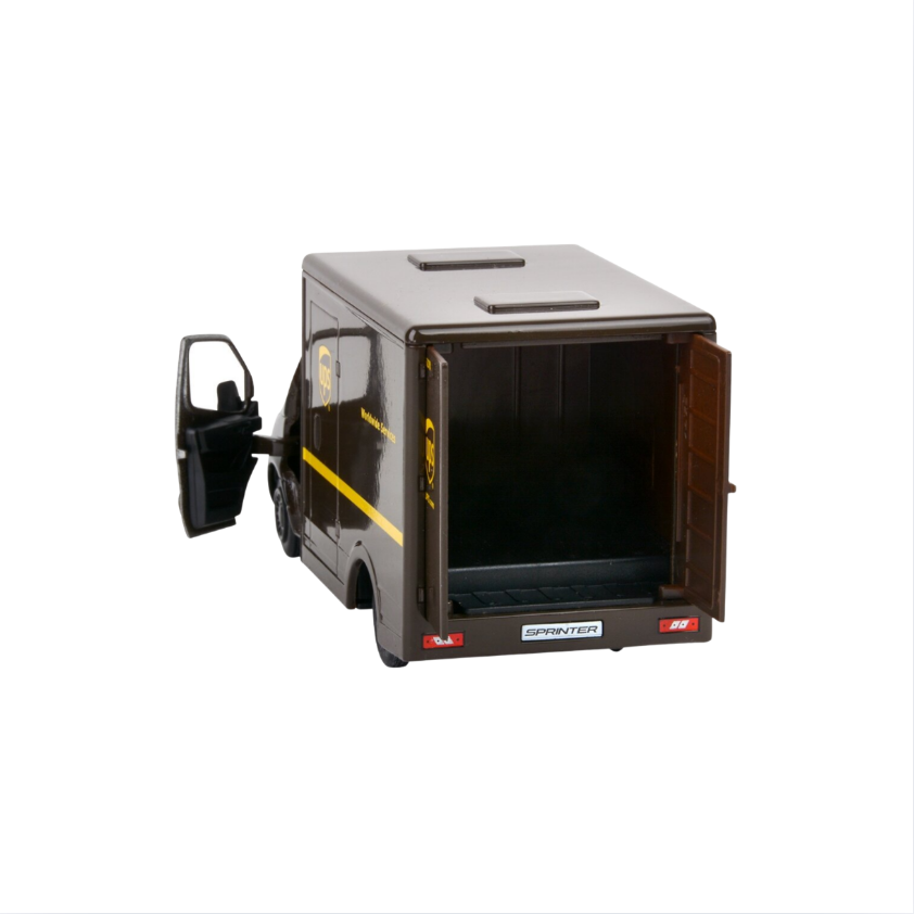 Diecast UPS Mercedes-Benz Sprinter Box Truck