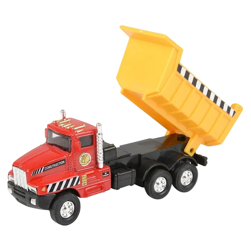 Diecast Pull Back Construction Truck